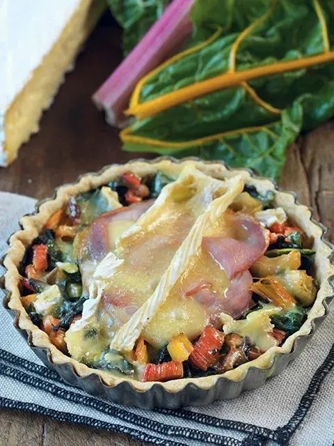 Tarte aux blettes et au Brie de Meaux